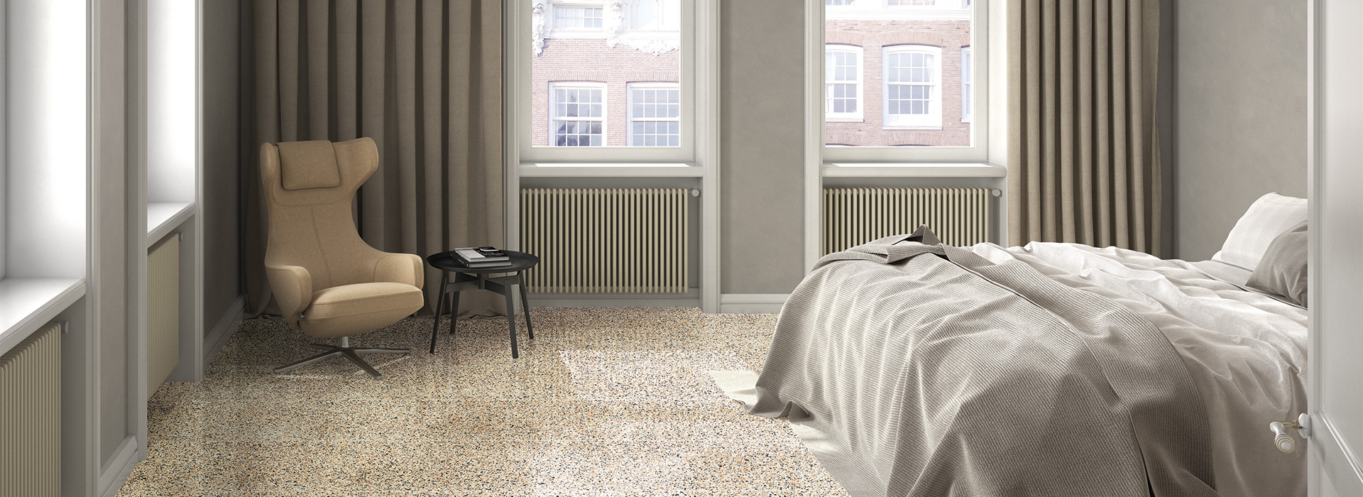 RIALTO IVORY SABBIATO 60X60