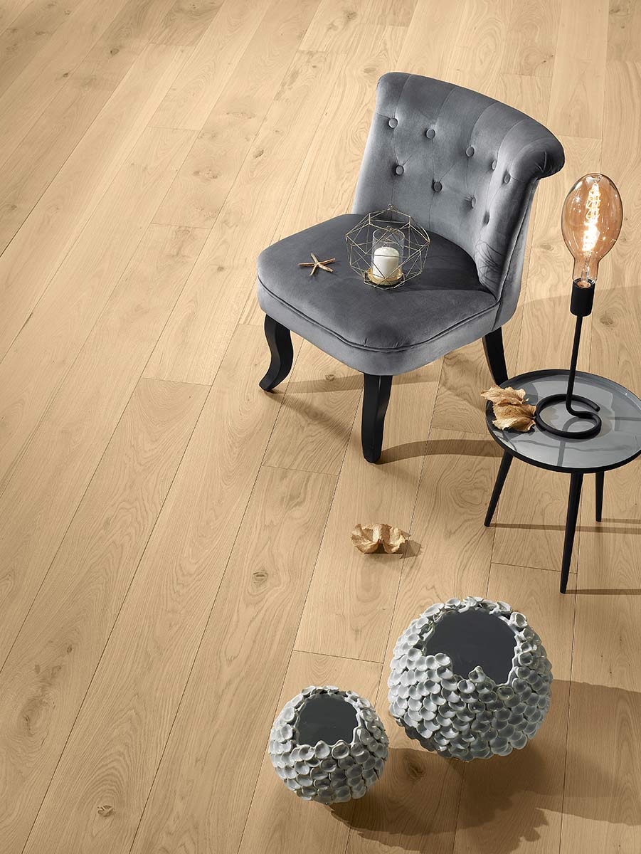 3 formati Rovere 'Rustica' Invisibile mm.15x70x2000