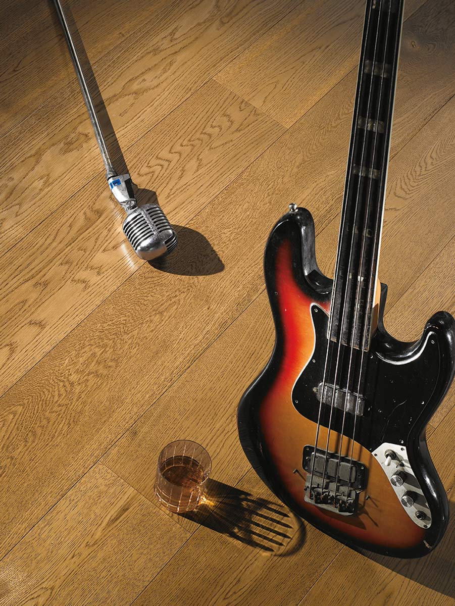 3 Formati Rovere 'Rustica' Noce chiaro mm 15x190x2000