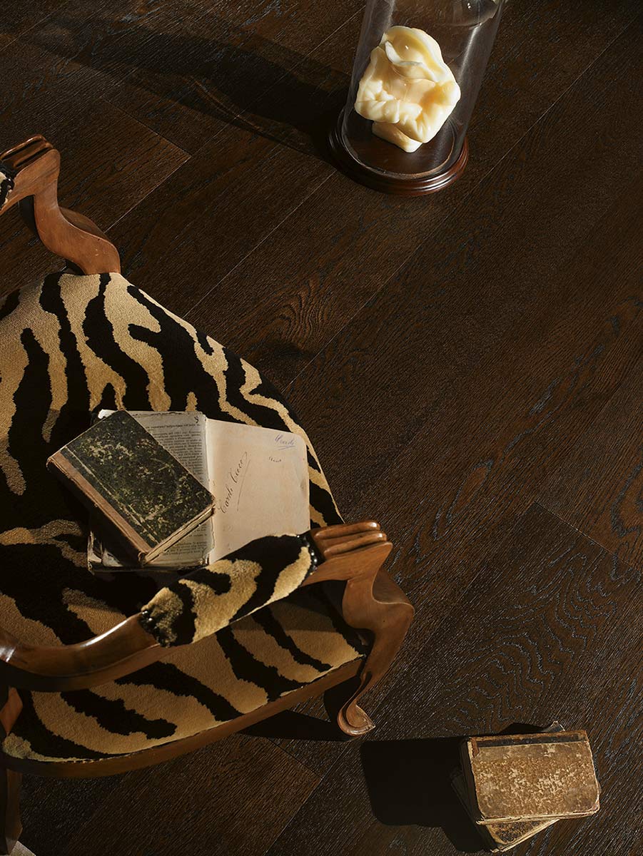 3 Formati Rovere 'Rustica' Noce coffee mm.15x190x1700