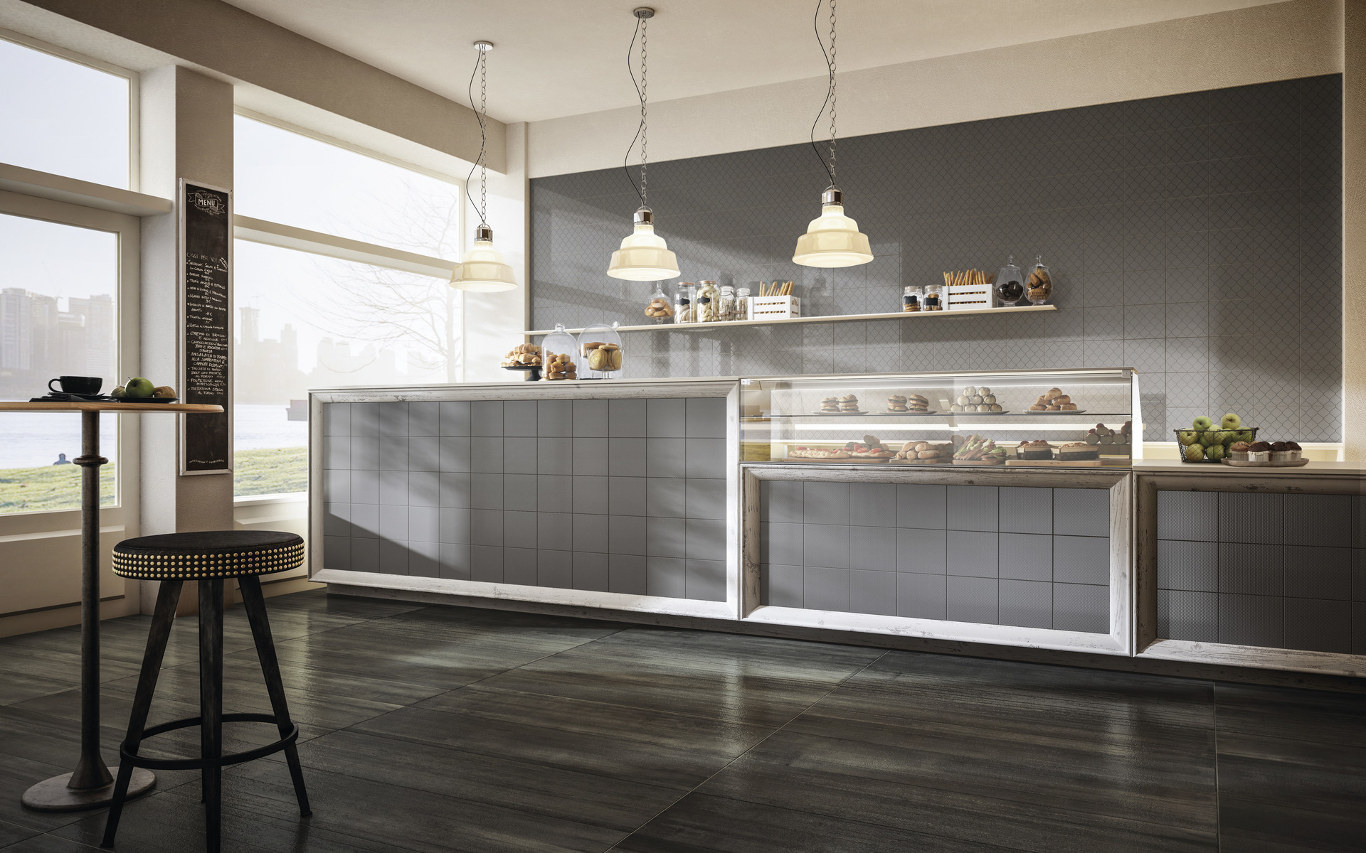 DIESEL FENCE GREY 20X20