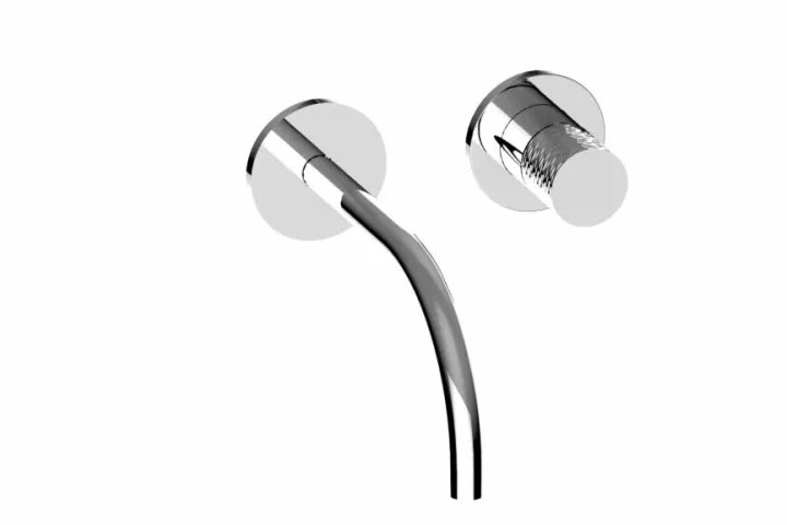 BONGIO Capsule CANNETE misc lavabo inc bocca 229 mms COMPLETO DI CONNESSIONI INCASSO